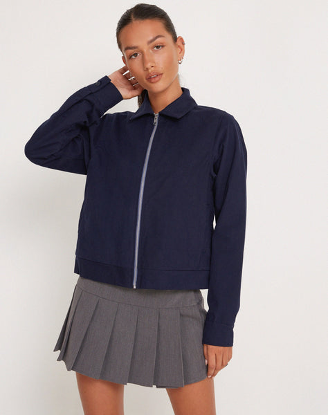 Image of Tumbas Jacket in Navy