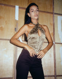 image of Tukasa Corset Top in Botanist Flocking Olive