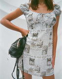 Image of Gaval Mini Dress in Tarot