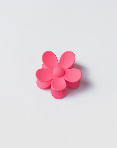 Image of Flower Hair Claw in Pink