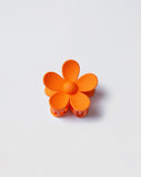 Image of Flower Hair Claw in Orange