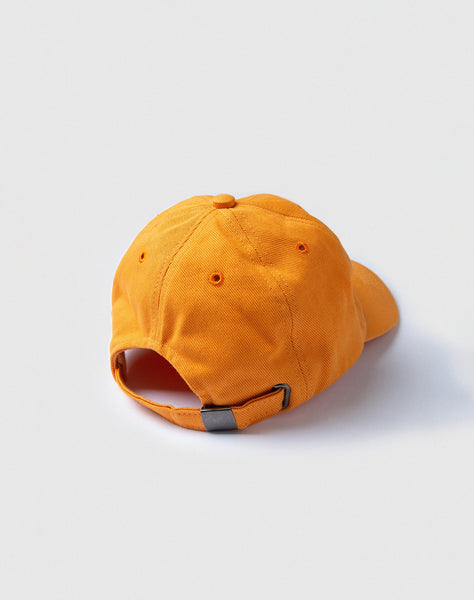 image of MOTEL X BARBARA Five Panel Hat in Apricot Hibiscus