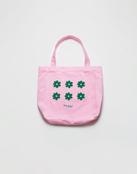 image of MOTEL X BARBARA Barbs Tote Bag in Pink Motel Floral