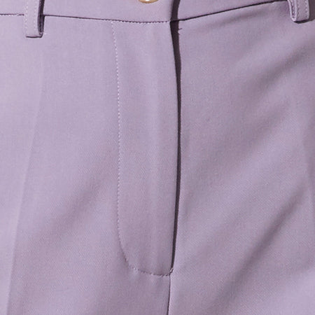 Abba Straight Leg Trouser in Tailoring Purple