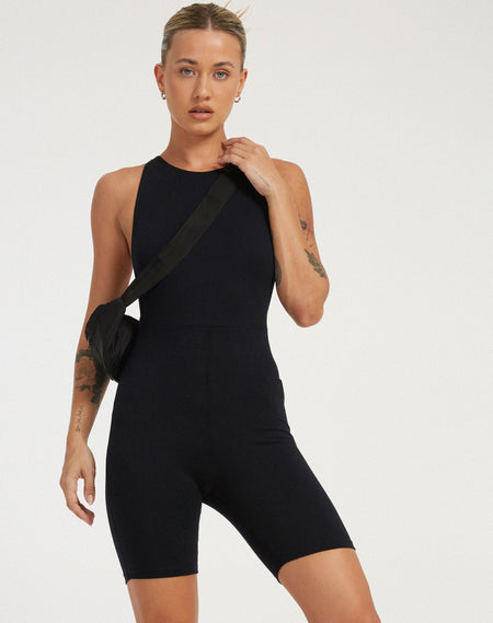 Sovana Unitard in Black