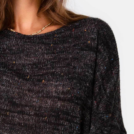 Ajie Jumper in Black Knit