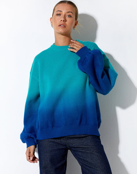 image of Akari Jumper in Gradient Blue