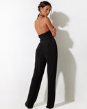 IMAGE OF Alison Jumpsuit in Crepe Black