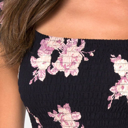 Alya Crop Top in Vintage Rose Pink