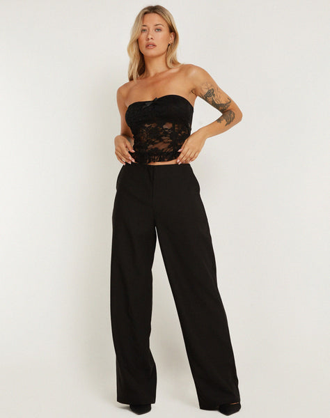 image of Amadi Trouser in Tailoring Black