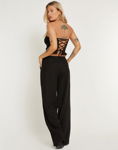 image of Amadi Trouser in Tailoring Black