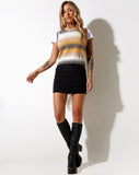 Image of Shaya Tank in Knit Mustard