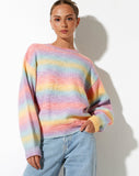 image of Ammaria Jumper in Purple and Blue