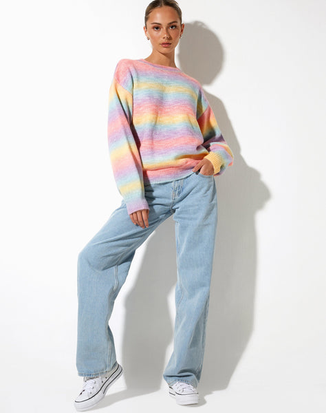 image of Ammaria Jumper in Purple and Blue