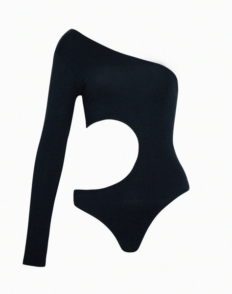 image of Ann Bodysuit in Black