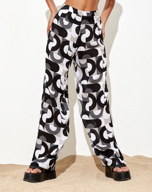 Image of Ari Palazo Trouser in Retro Optic Spot