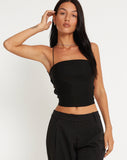 Image of Ariana Crop Top in Black