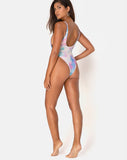 Arines Swimsuit in Tie Dye Pastel