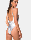 Arines Swimsuit in Silver