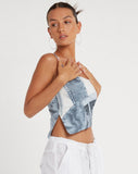 IMAGE OF Asteria Top in Denim Pocket