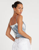 IMAGE OF Asteria Top in Denim Pocket