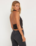 image of Ataina Top in Satin Black