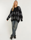 image of Aureli Cardi in Harlequin Grey and Black