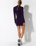 IMAGE OF Avaya Mini Dress in Crown Jewel