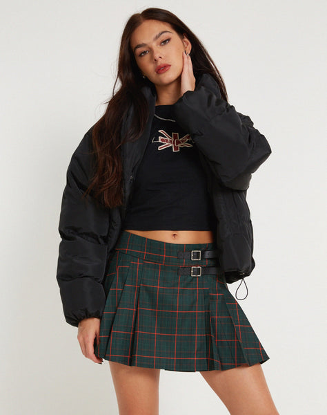 image of Skirza Skirt Tartans Green