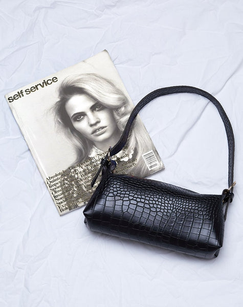 Image of Leila Shoulder Bag in Black