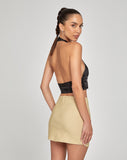 image of Pelma Mini Skirt in Tailoring Ecru