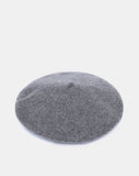 Wool Beret in Grey