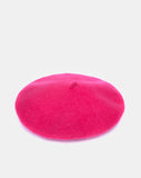 Wool Beret in Pink