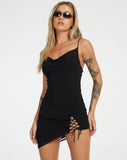 image of Bartio Mini Dress in Black