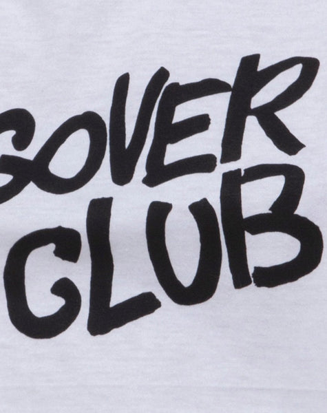 Oversize Basic Tee in Hangover Club