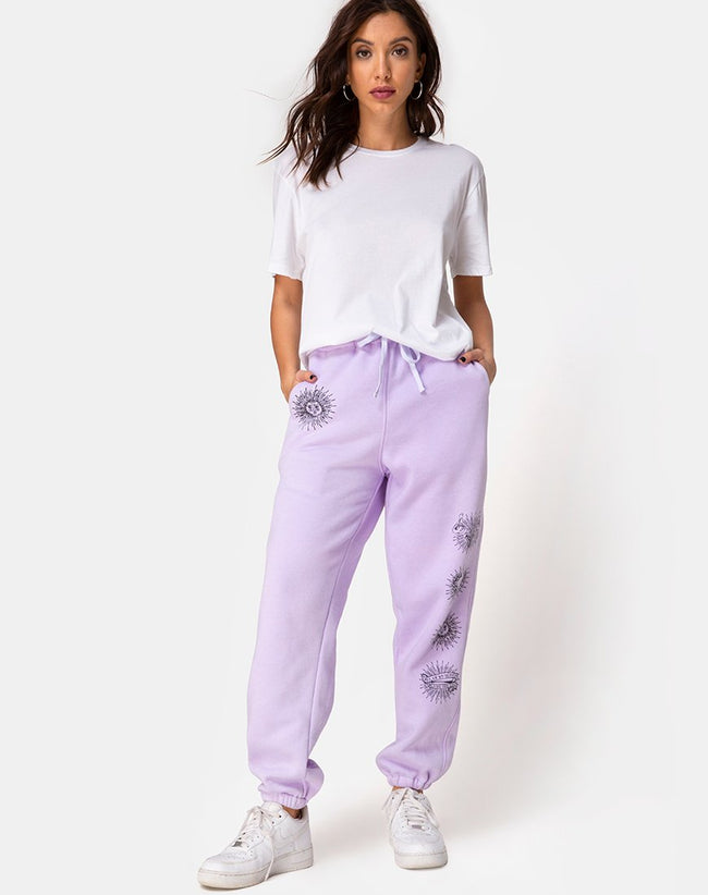 Basta Jogger in Lilac 'All Of My Bones'