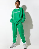 image of Basta Jogger in Fun Green with 