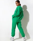 image of Ted Sweatshirt in Fun Green with 