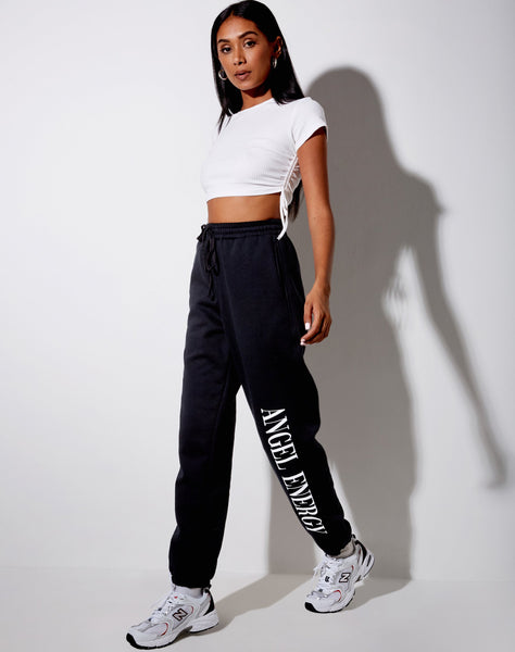 Basta Jogger in Black 'Angel Energy'