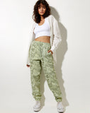 Image of Basta Jogger in Marble Green