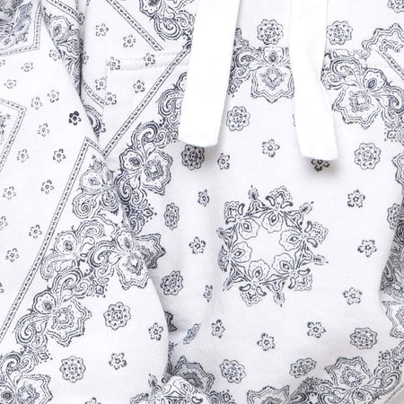 Oversize Hoody in Bandana Ecru Placement