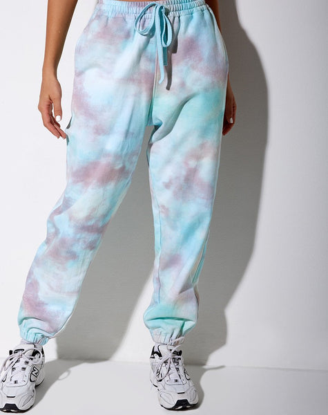 Basta Jogger in Pastel Tie Dye