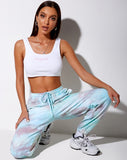 Basta Jogger in Pastel Tie Dye