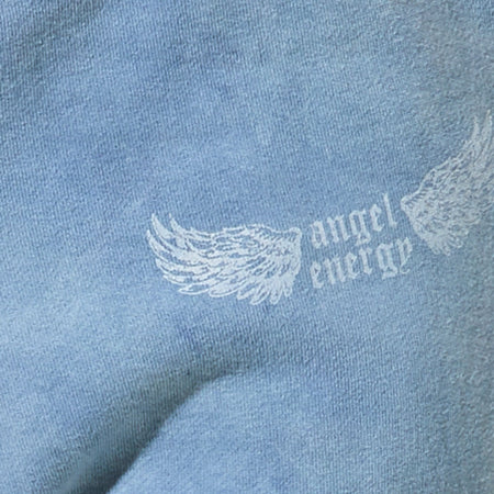 Basta Jogger in Washed Blue 'Angel Energy' Wings