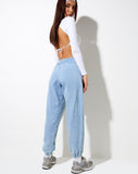 Image of Basta Jogger in Washed Blue Angel Energy Wings