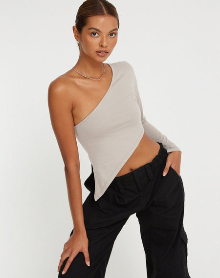 Klavia Crop Top in Cedar Wood