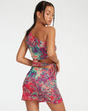 image of Beldhi Mini Skirt in Festival Print