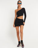 image of Belinda Mini Dress in Black