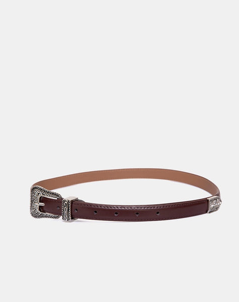 Brown Vintage Western Belt