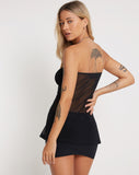 Image of Bilarka Bandeau Top in Black